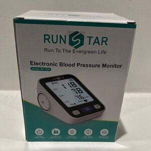 Run Star Electronic Blood Pressure Monitor with two User Memories.